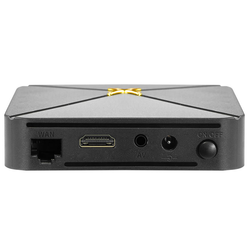 Boîte TV intelligente 4K HDR HLQ-Max | Lecteur multimédia réseau quadricœur haute vitesse