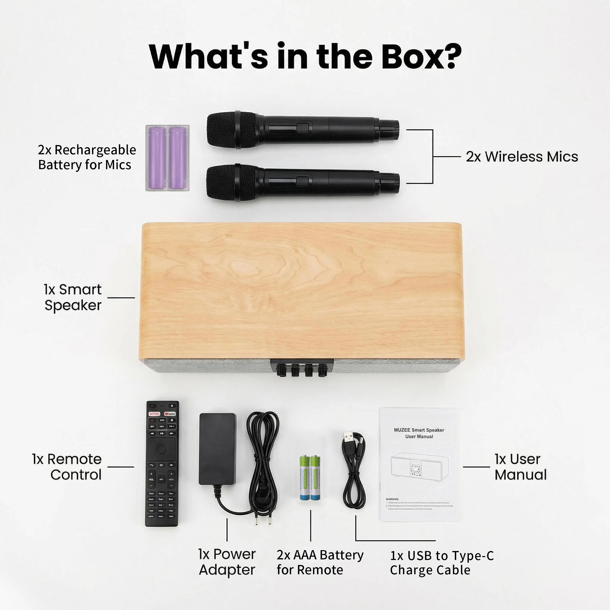 MUZEE M10 All-in-One Home Theater System